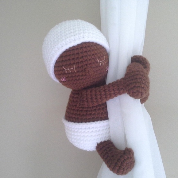 Baby Tieback Crochet Handmade - Picture 6 of 10